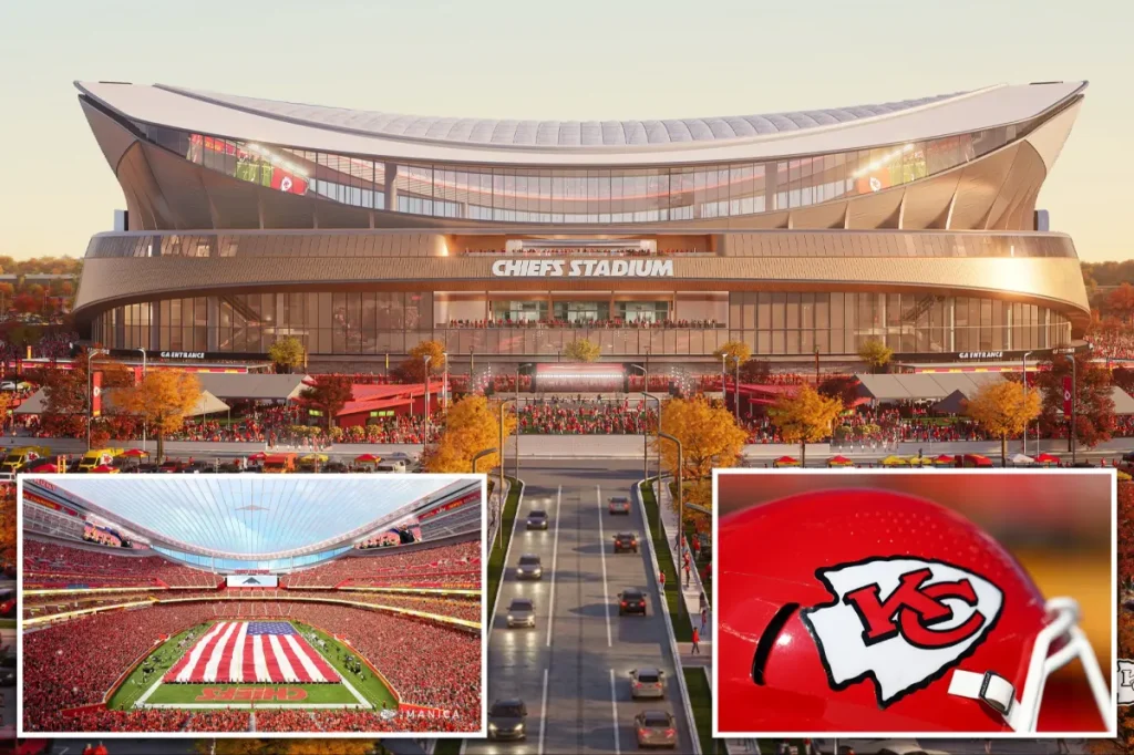 Chiefs unveil designs for $3 billion stadium