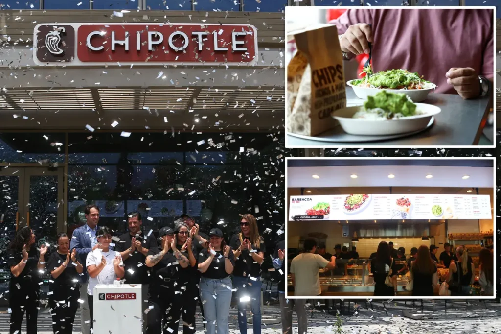 Chipotle launches its initial restaurant in Mexico as part of its worldwide growth план.