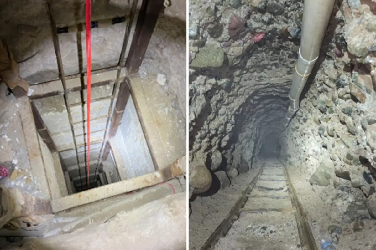 Complex tunnel system discovered in California as police uncover shocking findings