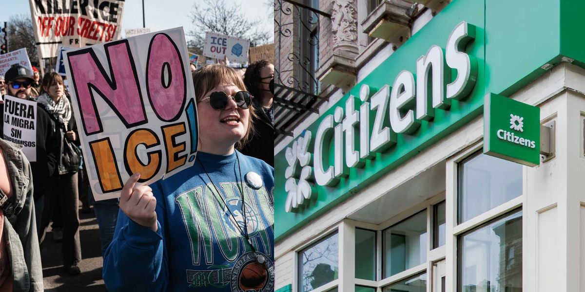 Critics of ICE celebrate as a large bank ceases partnerships with detention firms
