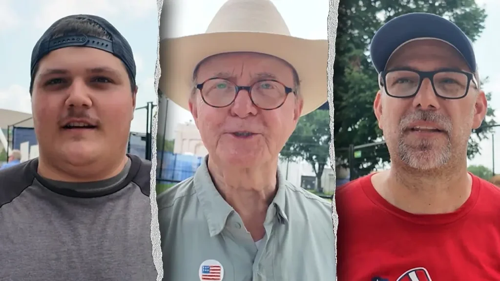 Crowd at National Mall supports Trump's anti-communism speech on July 4
