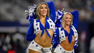 Dallas Cowboys cheerleaders share heartfelt moments during fittings, Ric Flair's weekend tips, and sausage.