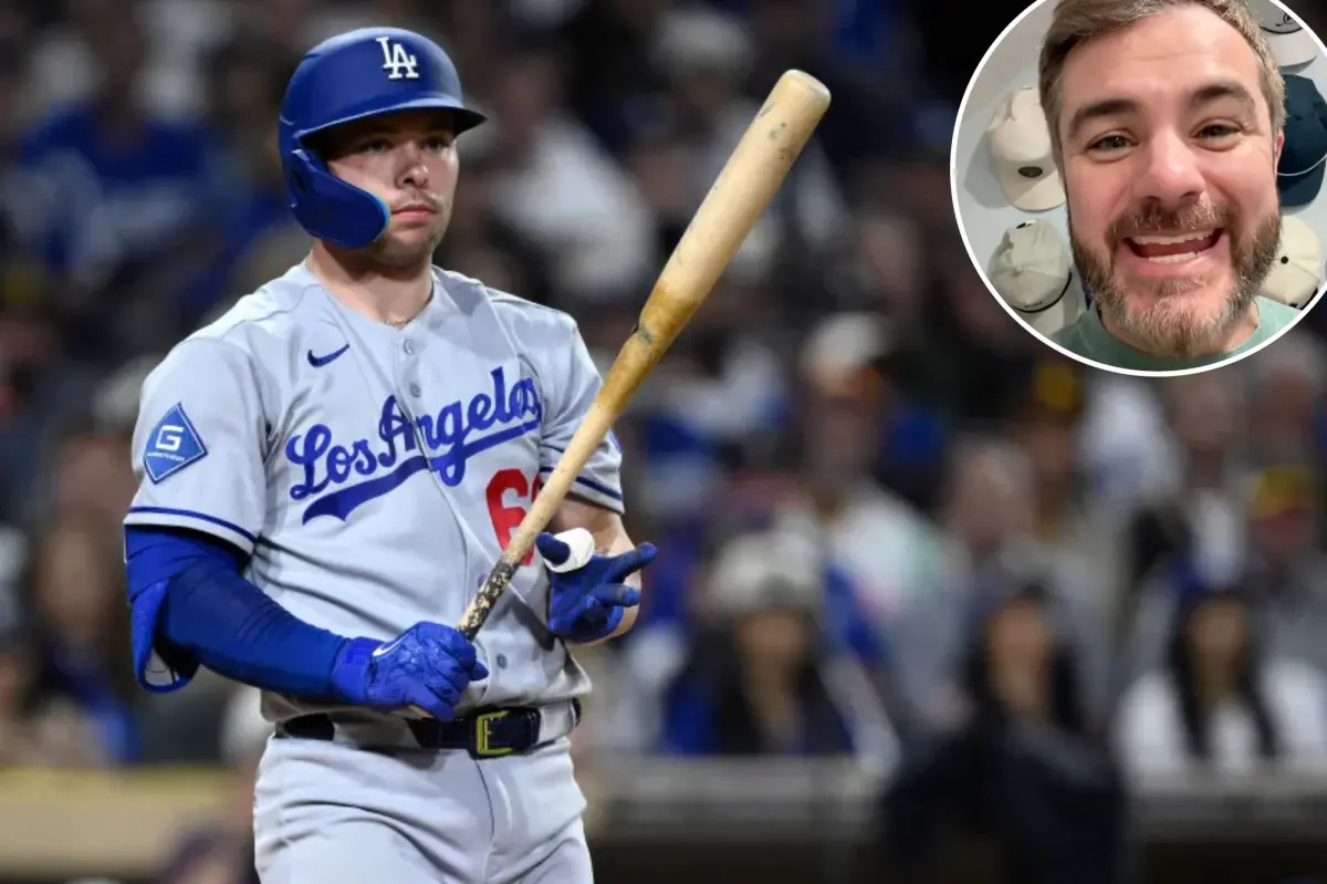 Dalton Rushing of the Dodgers responds to Jomboy Media