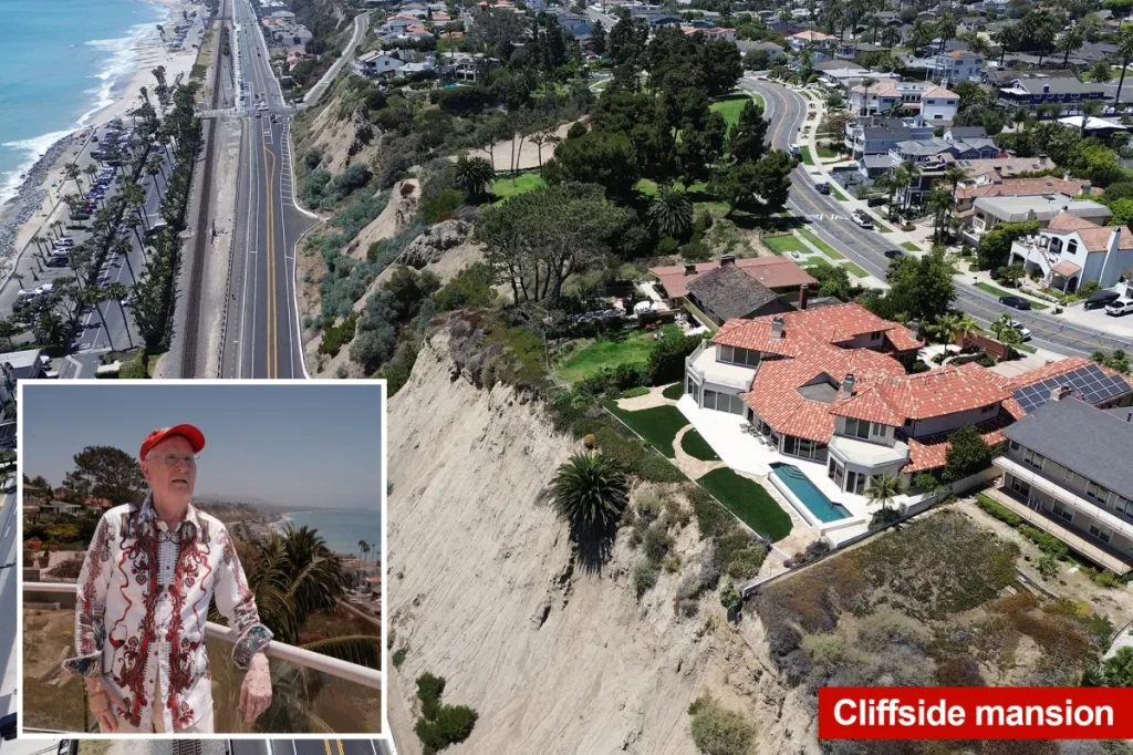 Dana Point homeowner's remarkable $10M mansion is perched on a cliff. Now he's preparing for a super El Niño.