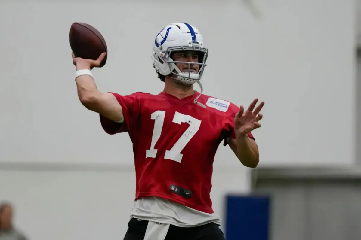 Daniel Jones' status with his Achilles injury as the Colts start training camp