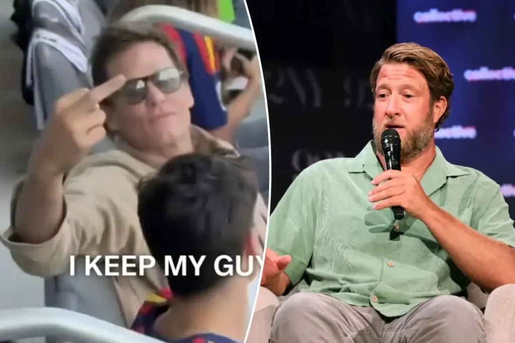 Dave Portnoy cautions 'cringey' Tom Brady following viral video prank
