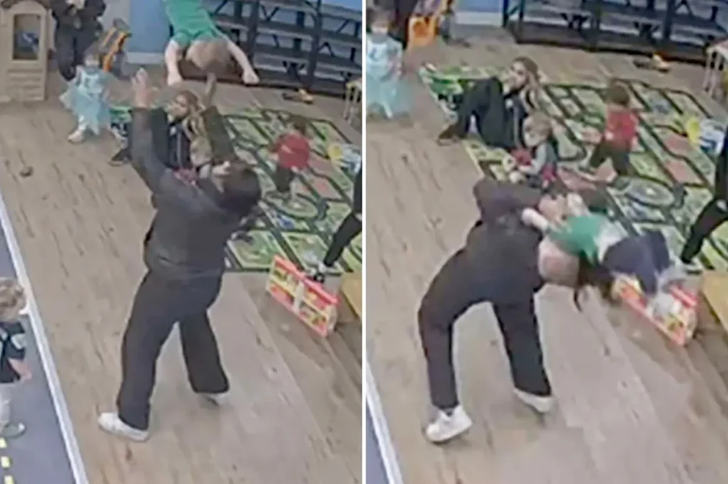 Daycare worker tosses toddler, resulting in brain injury: lawsuit