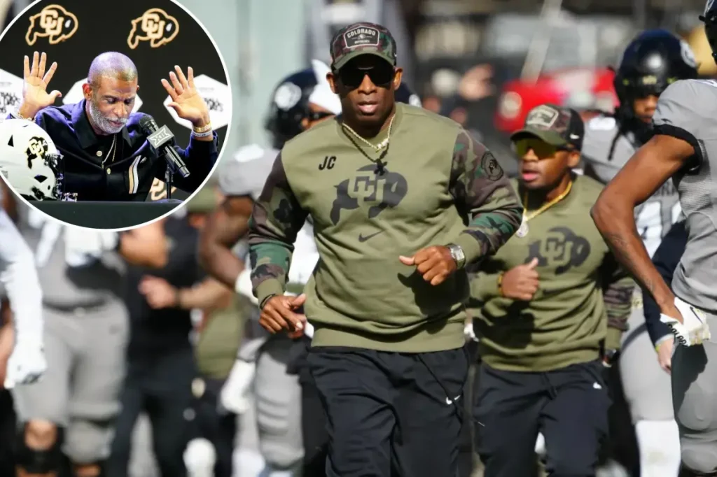 Deion Sanders explains why he's not featured in EA's college football game.
