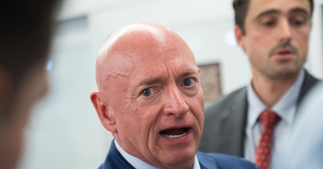 Democrat Mark Kelly Calls Trump a 'Disabled President' in Interview