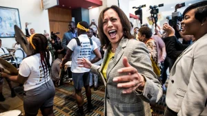 Democratic aides identify Kamala Harris as the clear frontrunner for 2028.