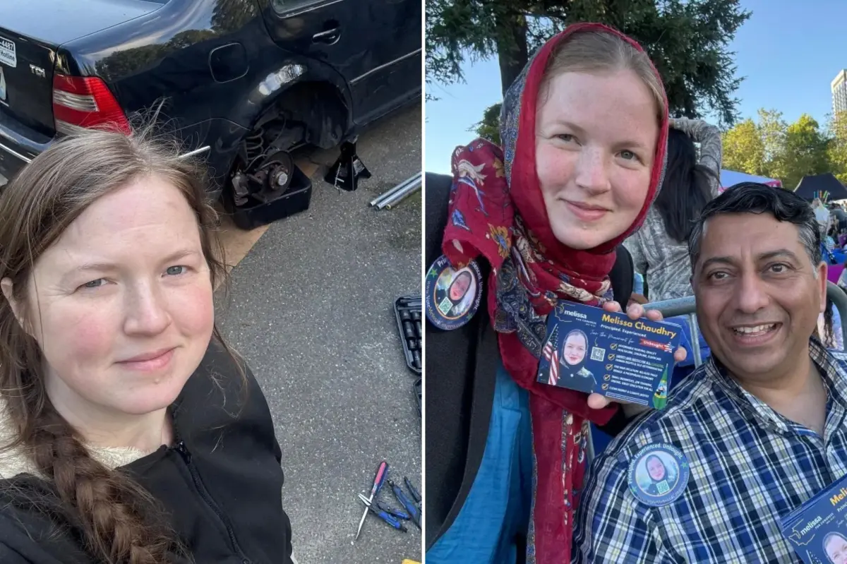 Democrats distance themselves from congressional candidate Melissa Chaudhry after she shifted away from LGBTQ positions to appeal to Muslim voters.