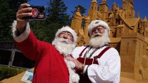 Denmark holds World Santa Claus Congress while Europe suffers from July heat
