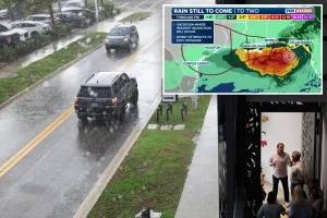Depression likely to develop into Tropical Storm Bertha as rainfall impacts the Southeast