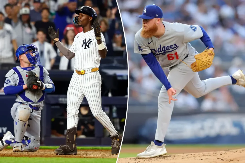 Dodgers let opportunity to sweep Yankees slip away