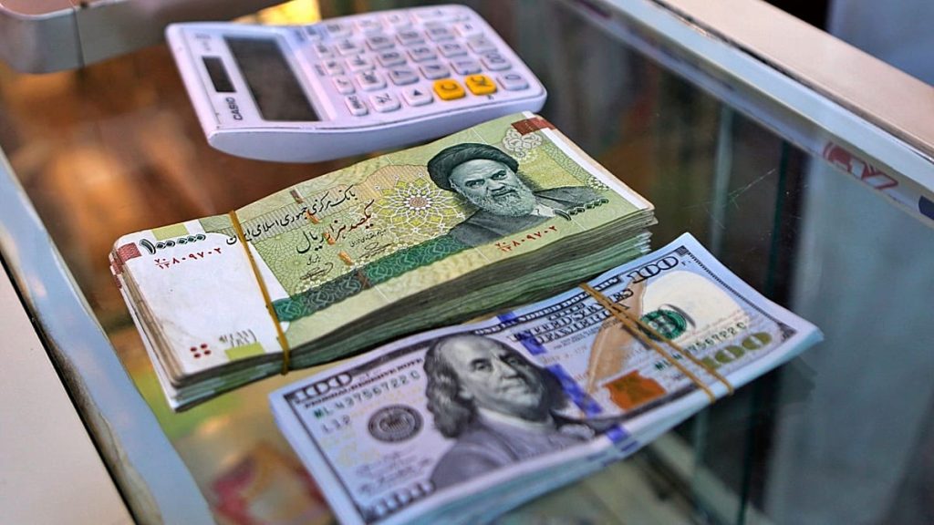 Dollar reaches all-time high in Iran as rial declines due to escalating conflict.
