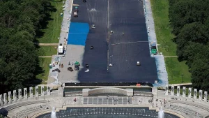 Doug Burgum announces no surveillance at Reflecting Pool during vandalism
