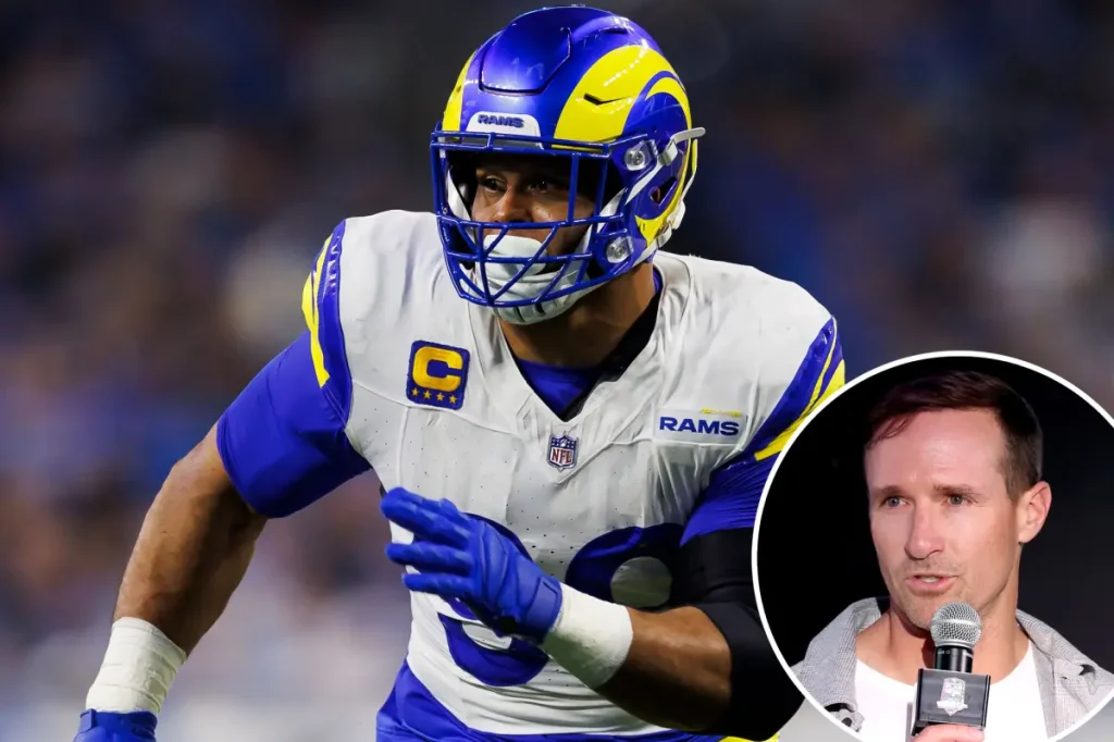 Drew Brees is confident that there is definitely a possibility Aaron Donald will come back to the Rams.