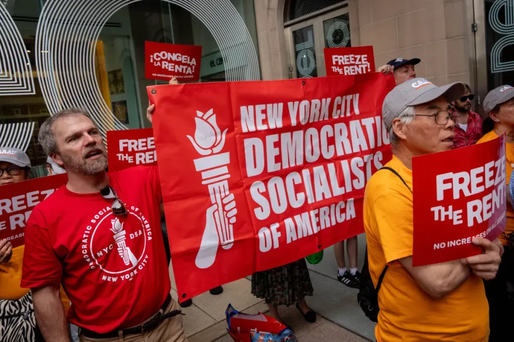 DSA activists seek to bring down the Senate and the Constitution as well