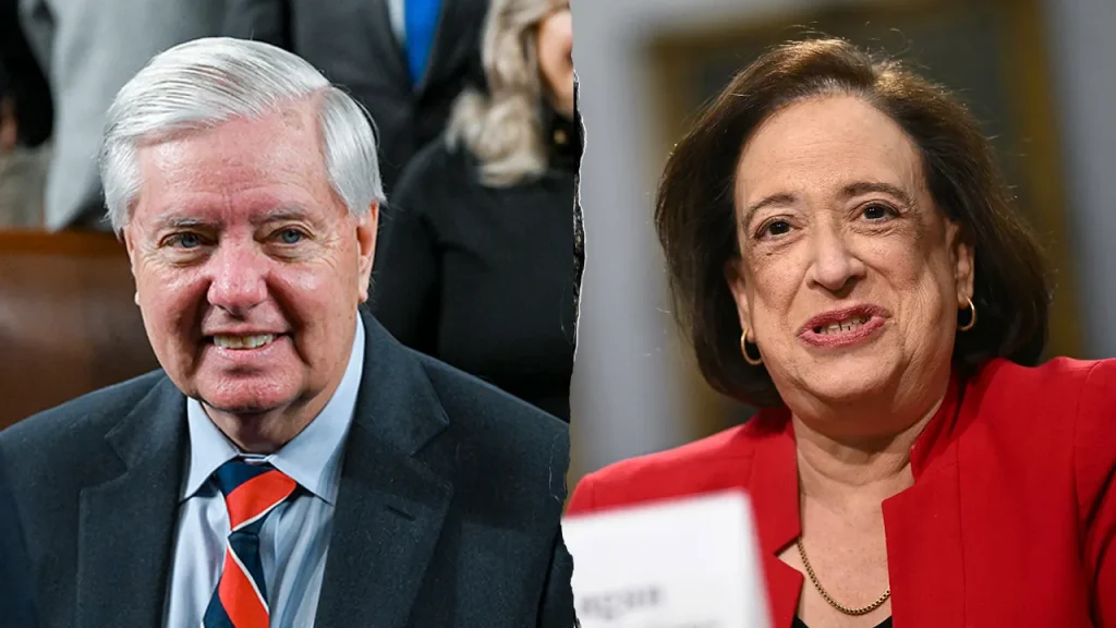 Elena Kagan pays tribute to Lindsey Graham, who supported her confirmation.
