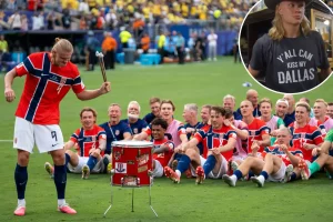 Erling Haaland from Norway enjoys his time in America while emerging as a standout star at the World Cup.