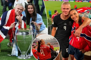 Erling Haaland's relationship with girlfriend Isabel Haugseng Johansen
