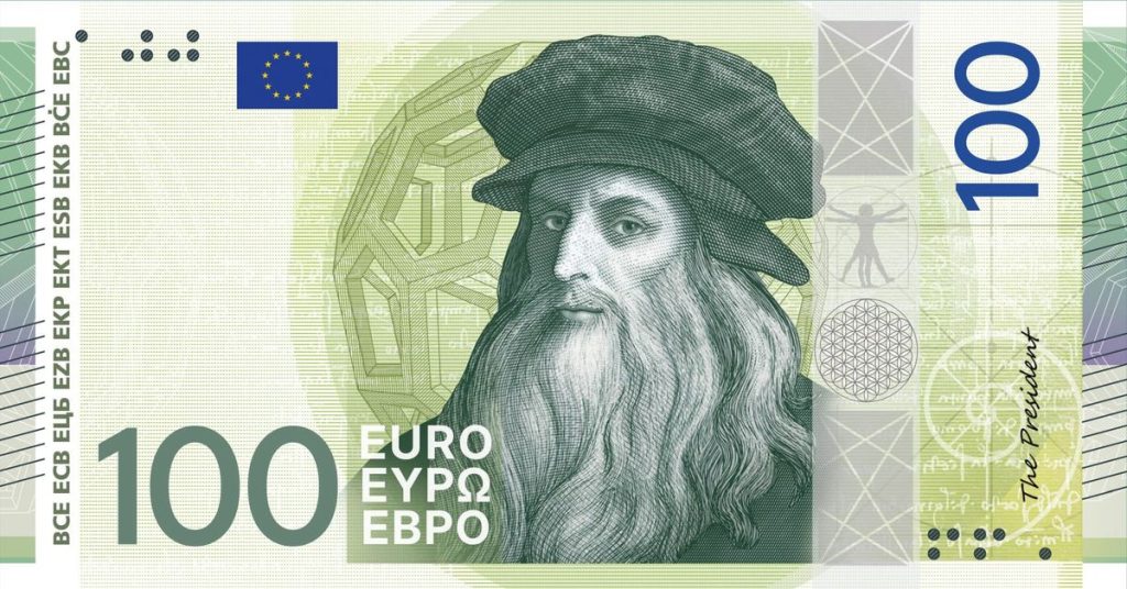 Europeans Decide on the Design for a New Leonardo da Vinci Banknote