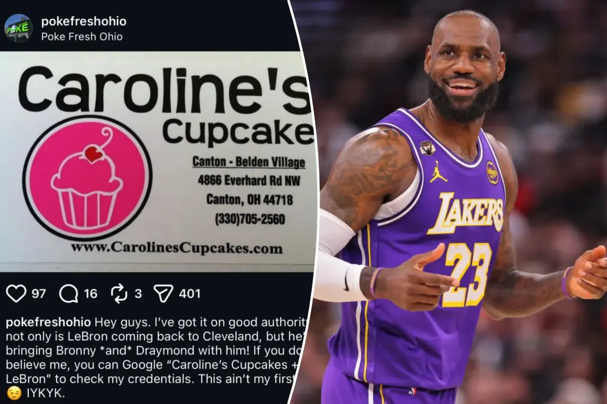 Ex-cupcake shop owner known for LeBron news shares new Cavs rumor