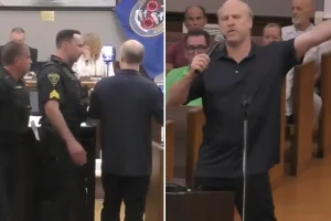 Failed NJ committee candidate and town hall troublemaker makes headlines again – singing a Morrissey song before being arrested for ‘disrupting a meeting’