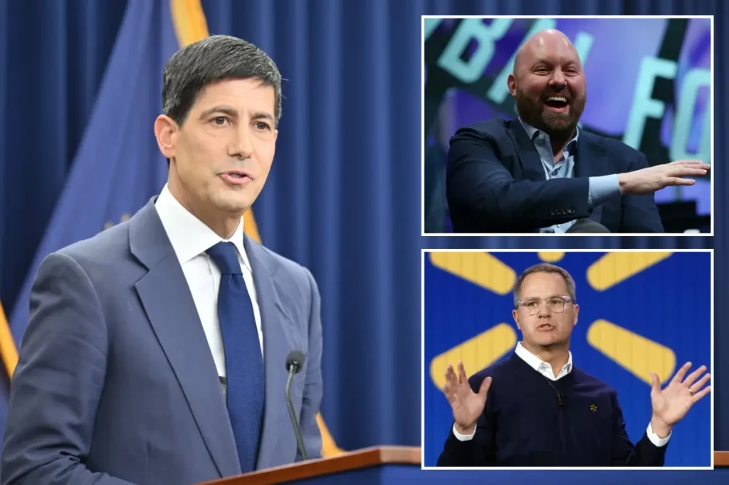 Fed Chair Kevin Warsh selects Marc Andreessen, former Walmart CEO, and others to head task forces
