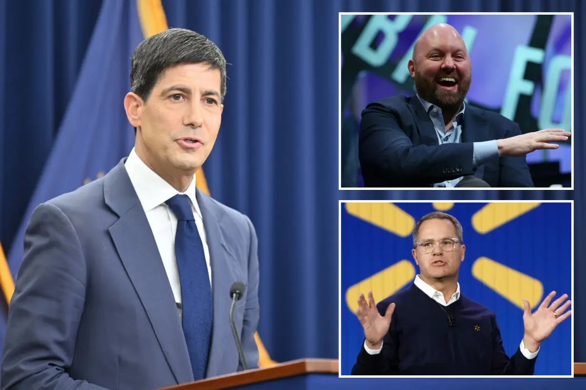 Fed Chair Kevin Warsh selects Marc Andreessen, former Walmart CEO, and others to head task forces