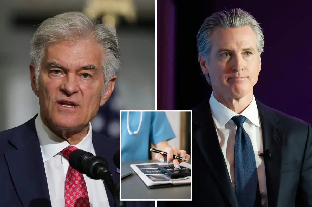 Federal government stops $867 million in Medicaid funding to California due to alleged fraud.