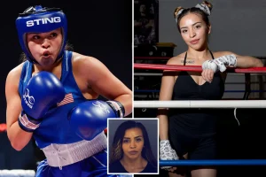 Female boxer Kayla Gomez claimed to have knocked her aunt out on Independence Day, shortly after her first professional fight.