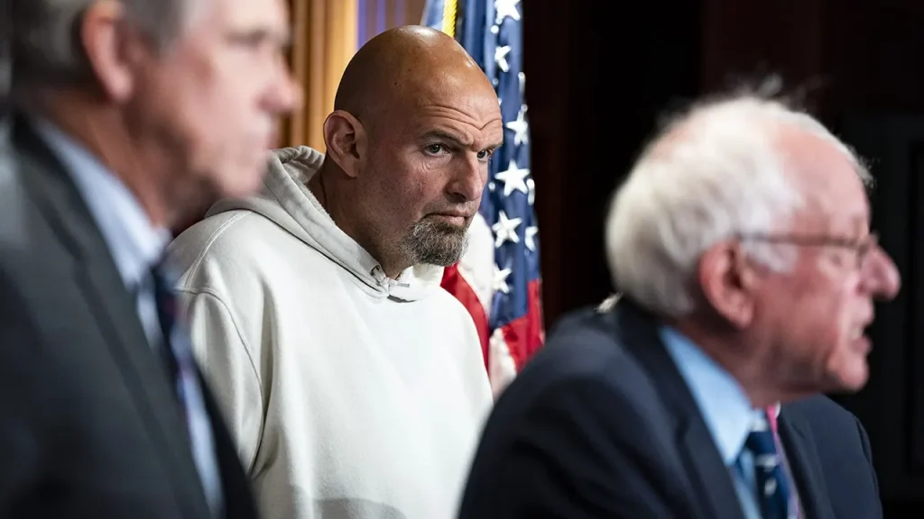Fetterman calls on Sanders to apologize to voters in Maine regarding the Platner situation.