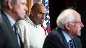 Fetterman calls on Sanders to apologize to voters in Maine regarding the Platner situation.
