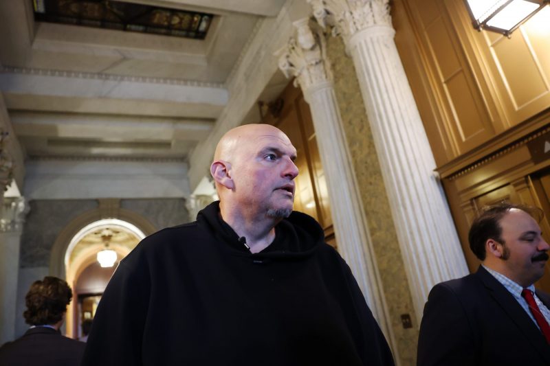 Fetterman states that insufficient Democratic backing for Israel might be his limit for changing parties.