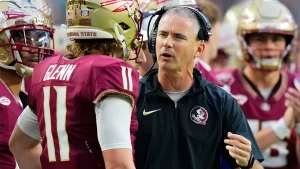 Florida State head coach Mike Norvell is not worried about discussions of job security as the important 2026 season approaches.