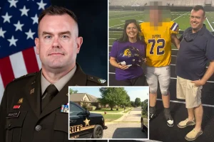 Footage showed a father, stabbed and pleading for assistance, while his wife suffered from injuries in an incident attributed to their teenage son: 'I don’t want to die'