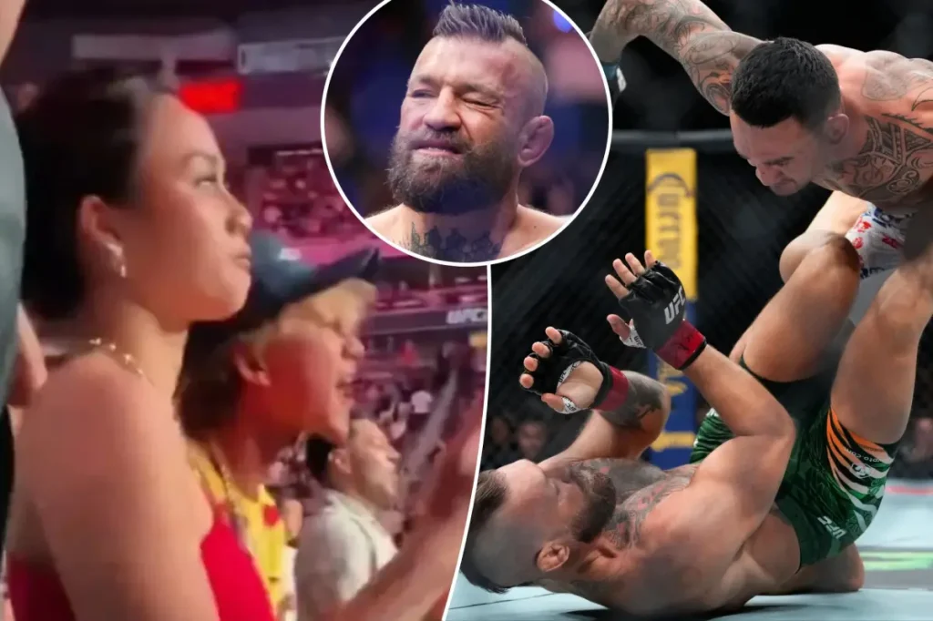Footage surfaces of Max Holloway's wife and son teasing Conor McGregor