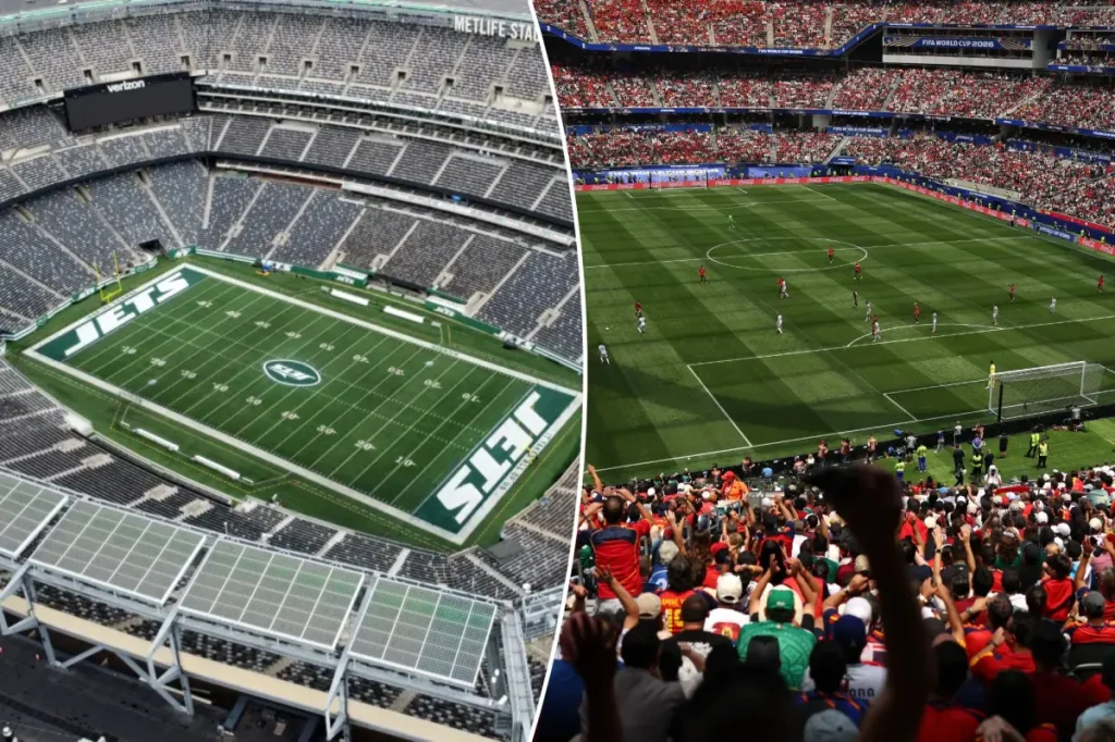 Football players advocating for natural grass fields after World Cup change
