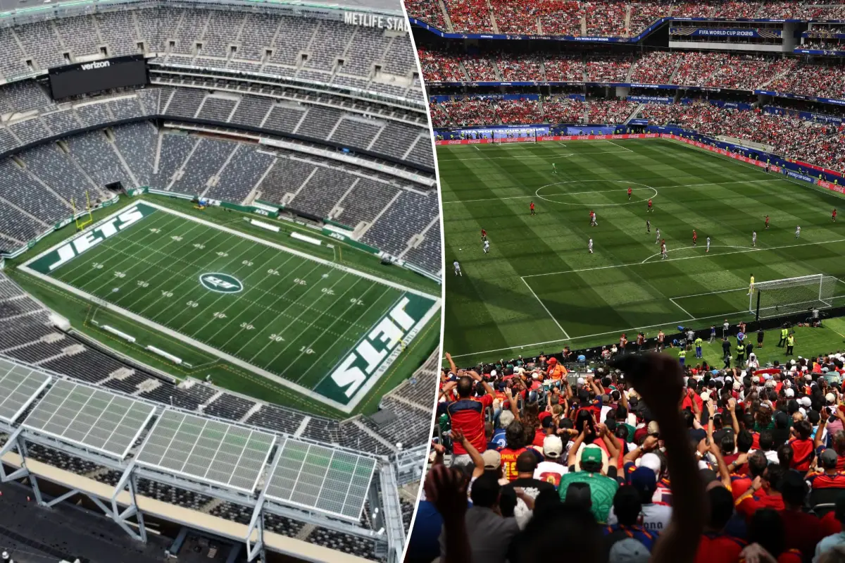 Football players advocating for natural grass fields after World Cup change