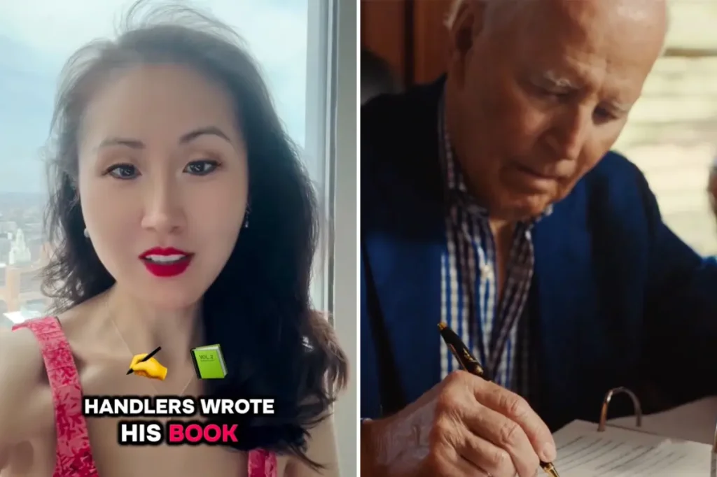 Former Democratic fundraiser Lindy Li criticizes Biden on the release of his memoir