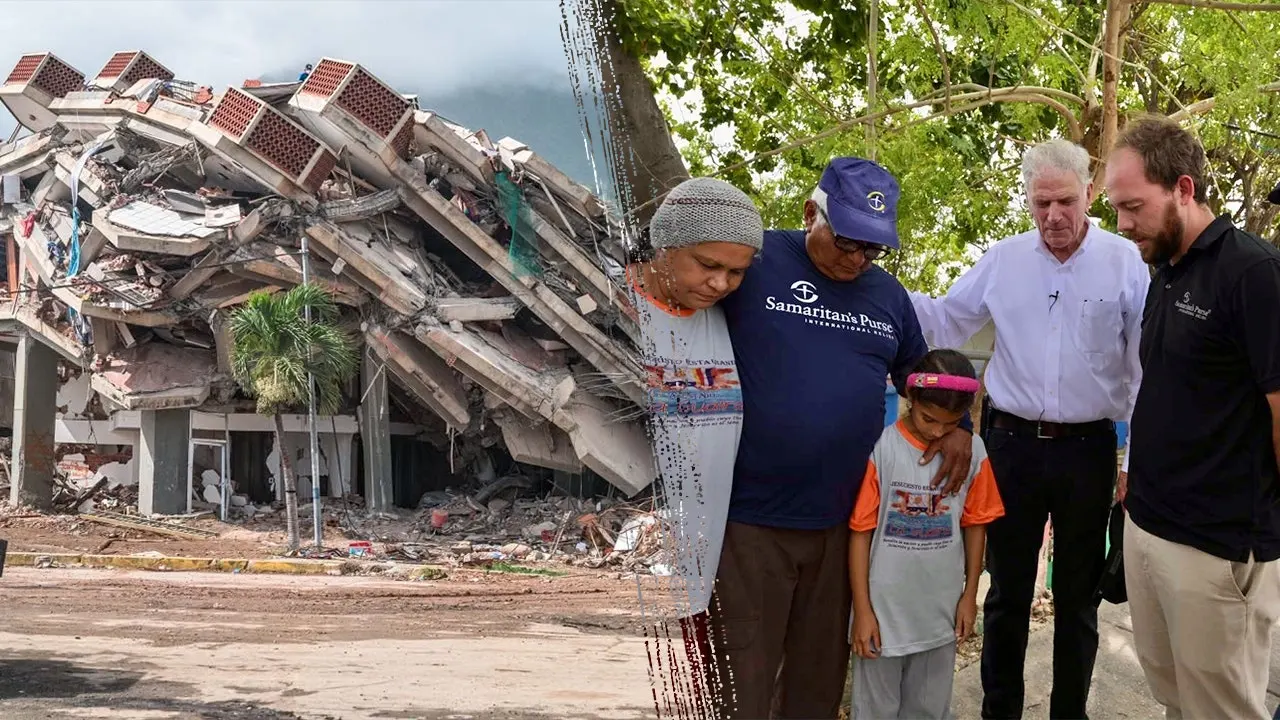 Franklin Graham tours Samaritan's Purse medical facility in Venezuela