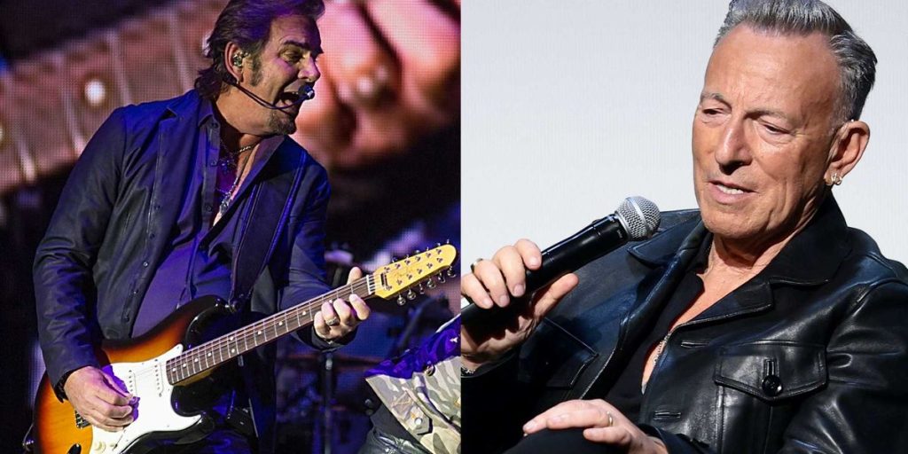 Frustrated, resentful elderly man: Journey band member CRITICIZES Bruce Springsteen for promoting liberal views