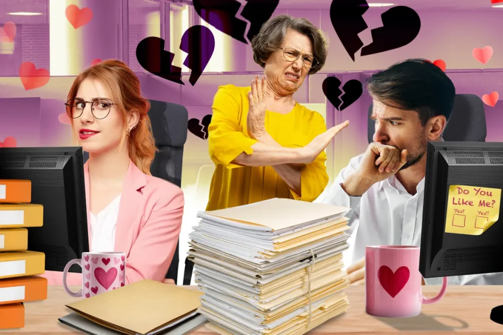 Gen Z and HR have ended office romances &mdash; with fewer employees sharing stories of crushes and affairs