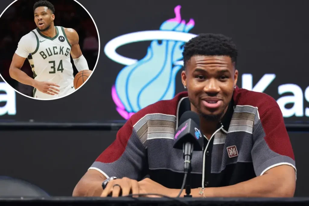 Giannis Antetokounmpo prepared for the Heat challenge following trade