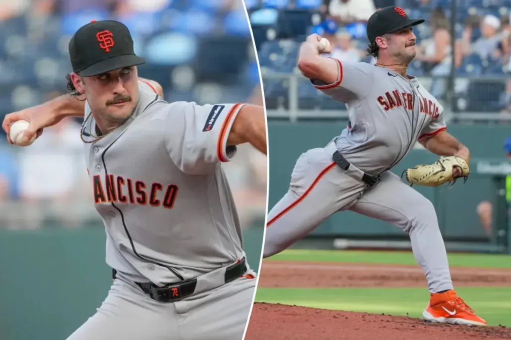 Giants pitcher to undergo MRI after exiting game with elbow discomfort