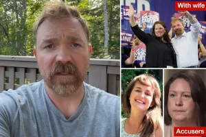 Graham Planter, accused of rape, faces heavy criticism online for his 11-minute video shifting blame for his campaign's failure.