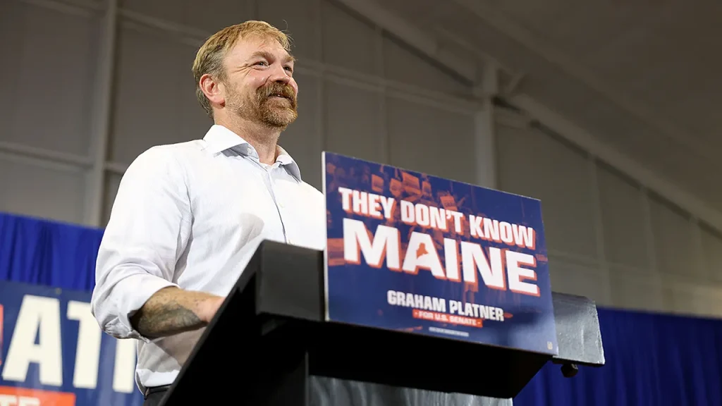 Graham Platner received positive media attention before leaving the Senate race.