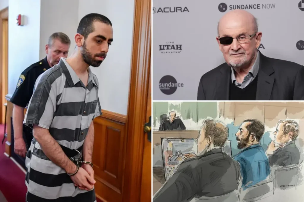 Hadi Matar, the man who attacked Salman Rushdie, found guilty of federal terrorism charges for the disturbing stabbing incident.