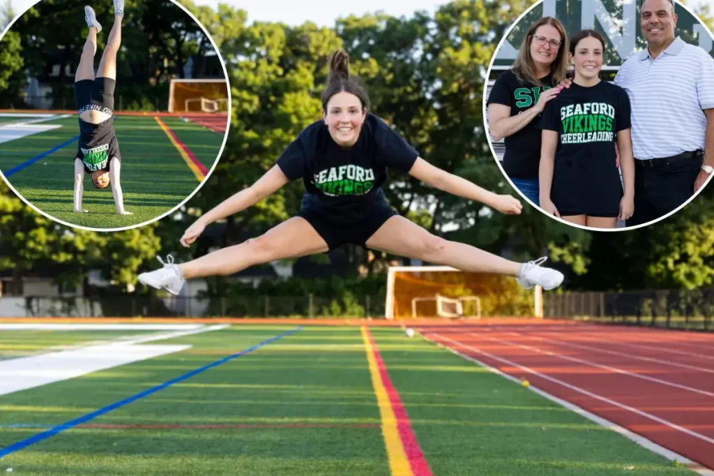 Heart condition doesn't stop Long Island cheerleader